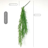 Plante verte artificielle herbe d'eau rotin Tillandsia Usneoides plafond tenture murale Internet célébrité fausse plante verte Air