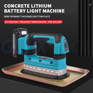 Machine à appliquer la lumière sur <span class=keywords><strong>béton</strong></span> Vibromasseur à main Truelle rechargeable Machine de nivellement de ciment Broyeur élect - Product Image 2