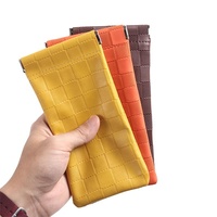 Étui de rangement pour lunettes de soleil en cuir PU, ouverture et fermeture automatiques, portable, de luxe, pour voyage, organiseur de lunettes