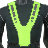 Veste de sécurité pour moto, gilet réfléchissant visible, vêtements de travail, sécurité nocturne, course à pied, cyclisme, vêtements de course, veste de circulation