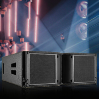 Enceinte double Line Array de 8 pouces Amplificateurs d'équipement Système de sonorisation Enceintes professionnelles passives Line Array Cabinet
