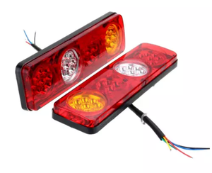 Luces traseras de coche de 30CM, luces de freno traseras, lámpara de luz trasera, 12V, 6 funciones, 36LED, lámpara indicadora de remolque impermeable, caravana, camión - Product Image 2