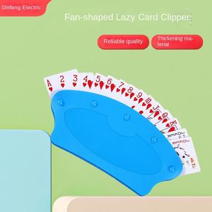 Support <span class=keywords><strong>de</strong></span> <span class=keywords><strong>jeu</strong></span> <span class=keywords><strong>de</strong></span> cartes mains libres en forme d'éventail en plastique pour seniors, enfants et jeux <span class=keywords><strong>de</strong></span> <span class=keywords><strong>société</strong></span> en famille - Product Image 6