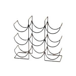 Support de rangement pour tasses en fer à un seul niveau avec design anti-poussière pour cuisine, style moderne, portable - Product Image 1