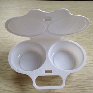 Ustensiles de cuisine de qualité alimentaire Machine à œufs <span class=keywords><strong>pour</strong></span> <span class=keywords><strong>micro</strong></span>-ondes facile à <span class=keywords><strong>cuire</strong></span> avec 2 cavités Essentials de cuisine - Product Image 3