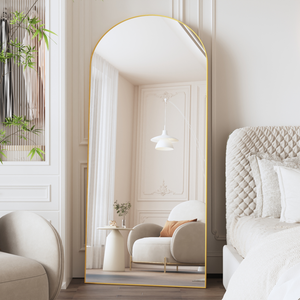 <span class=keywords><strong>Miroir</strong></span> sur pied de luxe extra-large en verre pour la décoration intérieure, idéal pour le salon, le <span class=keywords><strong>couloir</strong></span> et la salle de bain - Product Image 3