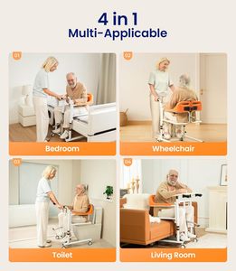 Sedia di Trasferimento Pazienti Idraulica Regolabile Mateside, Ausilio per Mobilità per Anziani e Disabili, Sollevatore per <span class=keywords><strong>WC</strong></span> da Letto, Vendita all'Ingrosso - Product Image 6