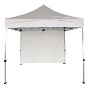 Carpa Plegable con Estructura de Aluminio, Carpa Hexagonal para Jardín, Toldo para Fiestas, Exposiciones, Ferias Comerciales, de Una Sola Capa - Product Image 1