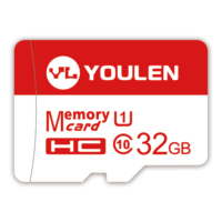 Venta al por mayor de capacidad real de 32GB 256GB tarjeta de memoria A1 U3 velocidad DVR Micro muestras a granel 4GB 8GB 16GB 64GB 128GB tarjeta SD TF Chip de Taiwán
