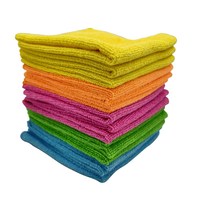 Tissu de nettoyage en microfibre, 50 pièces, super absorbant, 30x30 12 pouces x 12 pouces, 24 paquets