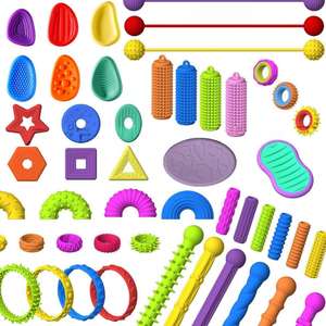 ของเล่นซิลิโคนเกรดอาหารสำหรับเด็ก รูปทรงการ์ตูนน่ารัก พิมพ์ลาย UV  แบบกำหนดเอง  ช่วยผ่อนคลาย - Product Image 5