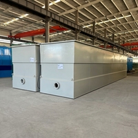 Station d'épuration des eaux usées domestiques 700 m³/jour MBR avec contrôle automatique par PLC pour le recyclage de l'eau communautaire