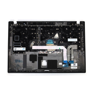 Coque supérieure avec clavier rétroéclairé pour Lenovo ThinkPad T14s Gen 1, assemblage repose-poignets noir espagnol 5M10Z54287 - Product Image 2