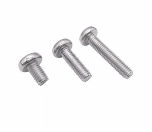 Vis à tête ronde Torx en acier inoxydable LeGood M4, filetage 0,7, longueur 12 mm, avec rondelle à dôme carrée - Product Image 6