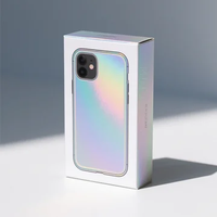 Cajas Reciclables Ecológicas Personalizadas con Logotipo - Laminación Mate y Grabado en Relieve para Productos Electrónicos y Fundas para Celulares