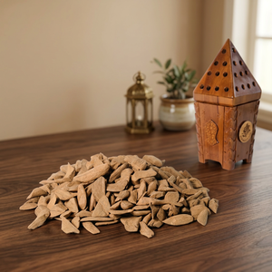 Sanai Al Namir Merauke 31A, Agarwood Gris Quemado con Vetas, Esencia Terrosa Natural para Ceremonias Tradicionales de Bakhoor - Product Image 2