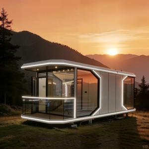 Casa Cápsula Móvil Prefabricada Inteligente de Estilo Moderno con Gran Espacio y Múltiples Funciones para Hotel y Apartamento - Product Image 3