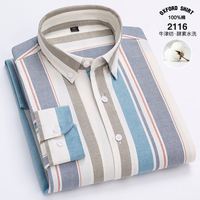 Chemise en coton pur pour homme, col carré, à carreaux, couleur unie, décontractée, polyvalente, grande taille, coupe ajustée