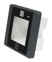 Lector Inteligente de Doble Función QR + RFID 13.56 MHz 485+WG+USB -USB/IP65 ABS para Tarjetas de Proximidad e IC para Sistemas de Seguridad