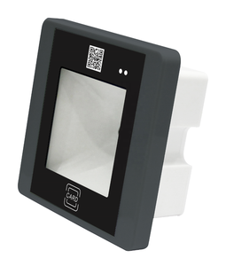Lecteur intelligent double fonction QR + RFID 13,56 MHz 485+WG+USB -USB/IP65 ABS Carte de proximité et carte IC pour système de sécurité - Product Image 3