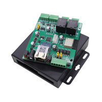 Wiegand TCP/IP 2 kawat, papan kontrol dua output BLE komunikasi dapat disesuaikan OEM akses pintu ponsel biometrik