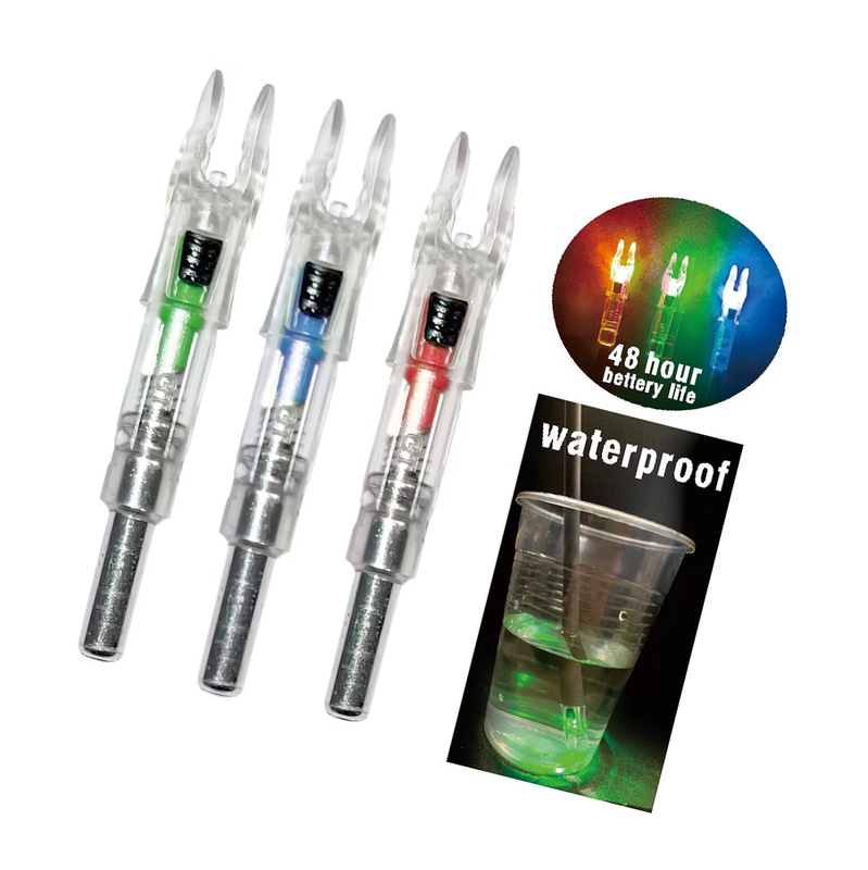 Glow Lighted Nocks Automatic Lighted Nock