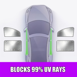 Parasole Magnetico per Auto, Tenda Laterale Isolante dal Calore e dai Raggi UV, Protezione della Privacy, Accessori per Veicoli - Product Image 2