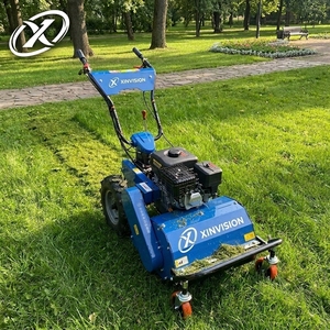 Desbrozadora <span class=keywords><strong>de</strong></span> gasolina 177F <span class=keywords><strong>de</strong></span> 9HP con ancho <span class=keywords><strong>de</strong></span> corte <span class=keywords><strong>de</strong></span> 60cm, máquina autopropulsada para mantenimiento agrícola multipropósito y limpieza <span class=keywords><strong>de</strong></span> viñedos - Product Image 3