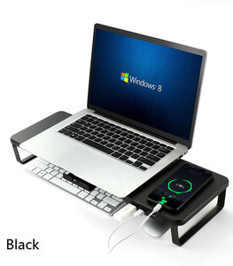 Soporte Elevador para Monitor de Escritorio con Hub USB y Patas de Aluminio para Computadora, Laptop, iMac - Product Image 5