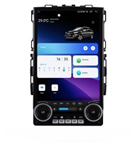 Écran vertical de 14.5 pouces Android Carplay stéréo multimédia pour Renault Megane 4 Koleos 2016-2019 Radio GPS Navi avec boutons