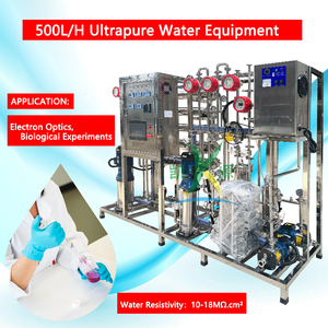 CE/ISO 500LPH 2级反渗透净化器，带EDI工业水净化功能，适用于实验室的RO水处理装置 - Product Image 6