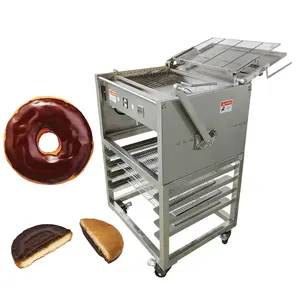 Factory supply peanut/cashew nuts chocolate coating pan machine for candy chocolate with air blower