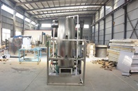 Machine à glace industrielle en tube, compresseur en acier inoxydable sans soudure, certifiée CE pour les magasins de boissons