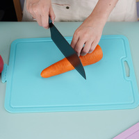 Planche à découper en silicone de qualité alimentaire. Planche à découper résistante aux hautes températures pour la cuisine, facile à nettoyer, antidérapante.