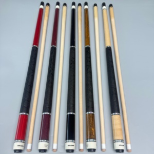 Tacos de billar de alta calidad Until Dawn con junta de acero inoxidable y mango de madera de arce para uso en clubes de billar - Product Image 4