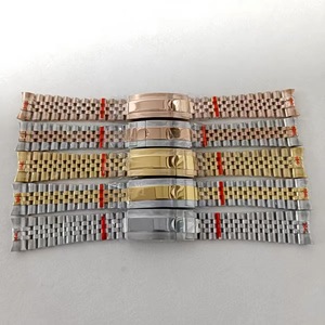 Accesorios para relojes, pulsera de cinco eslabones de acero inoxidable de 20 mm para cajas de relojes de la serie [Nombre de la serie] - Product Image 1