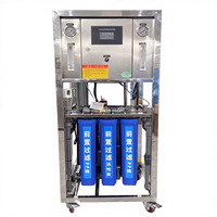 Système de filtration d'eau par osmose inverse de type ouvert sans réservoir 250l à commande intelligente pour applications commerciales RO