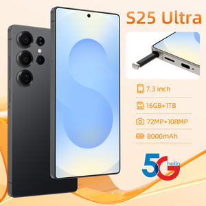 สมาร์ทโฟน 2025 รุ่นใหม่ S25 Ultra 5G คุณภาพสูง รองรับซิมคู่ หน่วยความจำ 1TB แรม 16GB หน้าจอแสดงผลคมชัด ขายดี เหมาะสำหรับเล่นเกม รุ่น <span class=keywords><strong>I14</strong></span> - Product Image 1