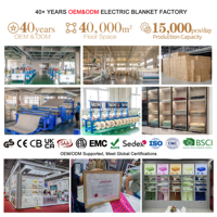 Plaid chauffant électrique en flanelle polaire double, 9 réglages de chaleur, pour l'hiver, lavable en machine, certifié ETL FCC