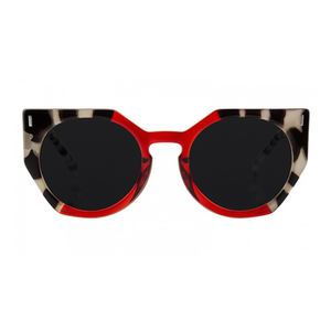 <span class=keywords><strong>Gafas</strong></span> de sol de laminación de ojo de gato para mujer y hombre, lentes de sol Retro Vintage de lujo, con marco de plástico, personalidad, Cateye - Product Image 5