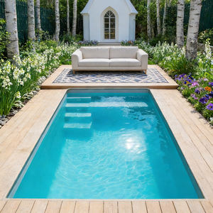 Piscine en FRP, grande piscine, piscine conteneur, piscine à vendre, piscine en mosaïque, grande piscine familiale - Product Image 2