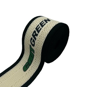 4CM New Clashing <strong>Stripe</strong> Mesh Knitted <strong>Elastic</strong> Polyester Band Tape Webbing for Pants - Product Image 6