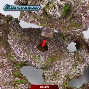 Vastocean Kunstmatig Rifrots Mariene <span class=keywords><strong>Aquarium</strong></span> Visbak Landschapsarchitectuur Steen Assemblage Hars Gemaakt in China - Product Image 4
