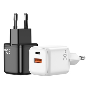 Nouvel arrivage <span class=keywords><strong>30W</strong></span> GaN PD + QC adaptateur de charge rapide <span class=keywords><strong>chargeur</strong></span> USB-C pour <span class=keywords><strong>iPhone</strong></span> 15/<span class=keywords><strong>14</strong></span>/13/12 <span class=keywords><strong>Pro</strong></span> Max Samsung xiaomi - Product Image 3