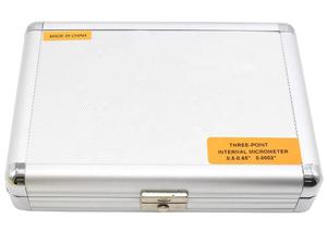 Professionele Precisie Drie Punt Interne <span class=keywords><strong>Micrometer</strong></span> Set Meetbereik Binnen 6-8mm 0.275-4" - Product Image 6