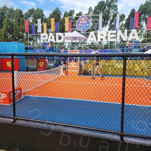 Grillage <span class=keywords><strong>en</strong></span> fil métallique galvanisé et enduit <span class=keywords><strong>de</strong></span> PVC, écologique et durable, pour clôtures <span class=keywords><strong>de</strong></span> terrains <span class=keywords><strong>de</strong></span> football, <span class=keywords><strong>de</strong></span> basketball et <span class=keywords><strong>de</strong></span> tennis - Product Image 3