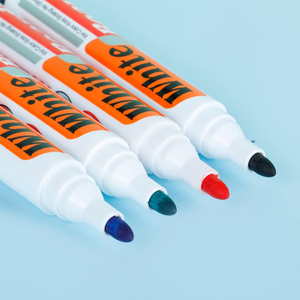 School Cheap Bullet Tip Dry Erase <b>White</b> Board <b>Pen</b> Non-Toxic Erasable Whiteboard Marker - Product Image 3