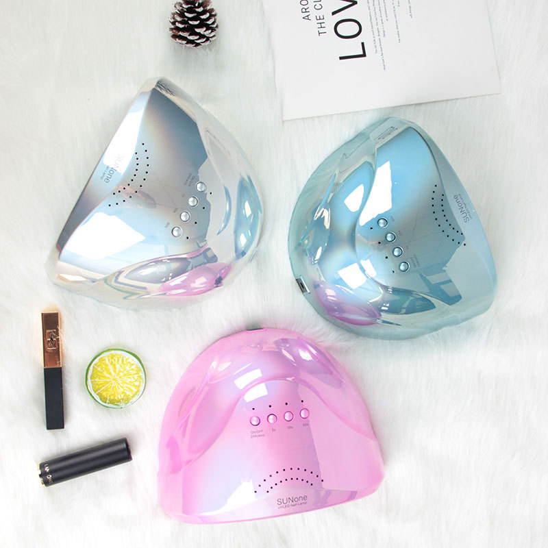 Sunone 48 Вт Светодиодная УФ-лампа для ногтей с сенсором, сухая машина