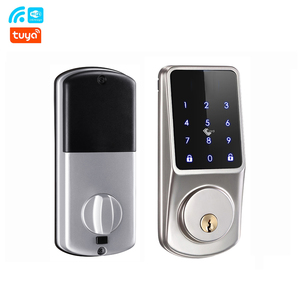 Serratura Intelligente Tuya Nera/Argento con Controllo Remoto, Sicurezza Domestica, <span class=keywords><strong>Password</strong></span>, WiFi Automatico, Controllo da Smartphone, Livello C per Porte in Legno/Acciaio - Product Image 2