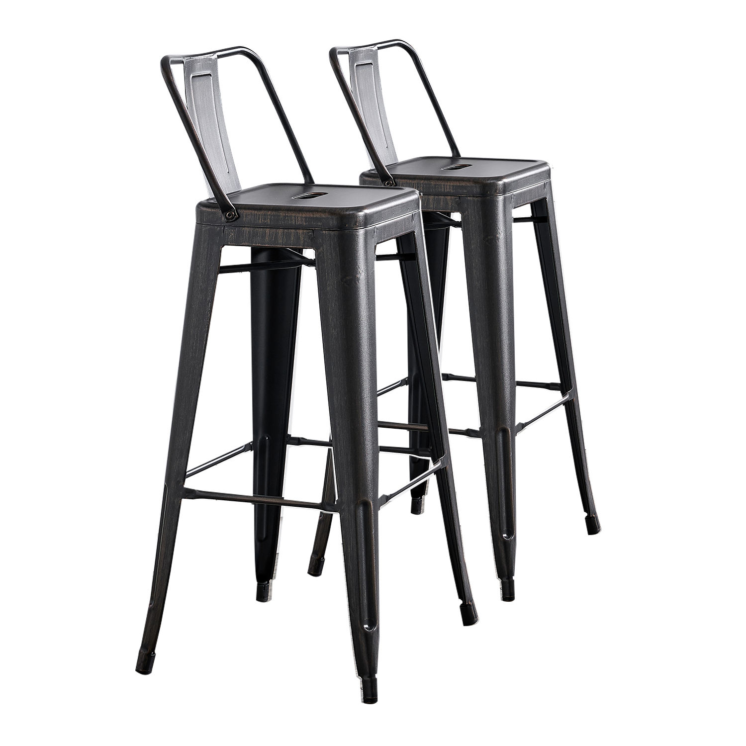 Cheap Metal Bar Stools Durable Industrial High Chairs